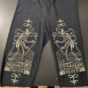 Death Tarot Card Leggings